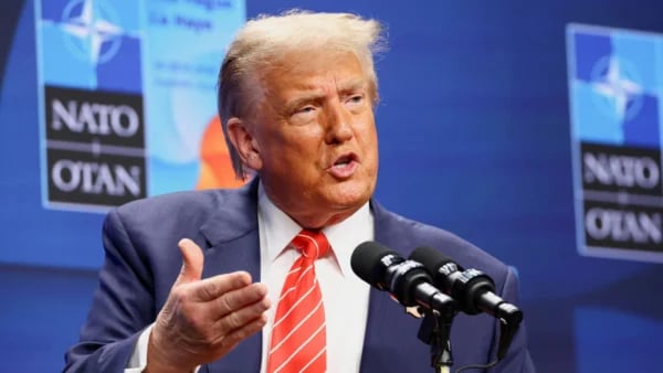 Trump admits the US is making money selling weapons to NATO for Ukraine