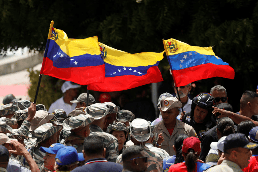 Flags outside UN headquarters as legal scrutiny grows after Maduro’s capture