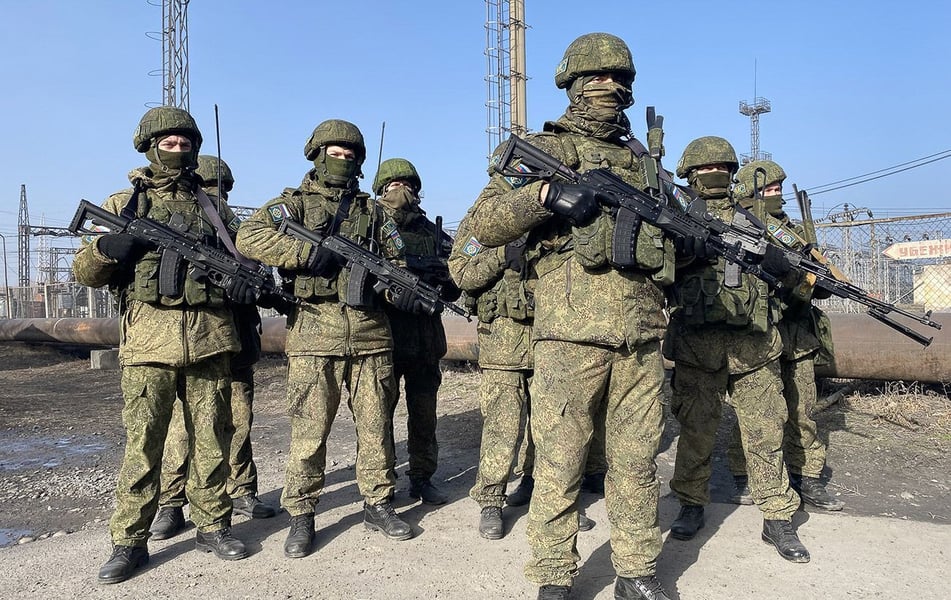 Russian forces advancing in the Zaporizhia region during the Russia Ukraine war