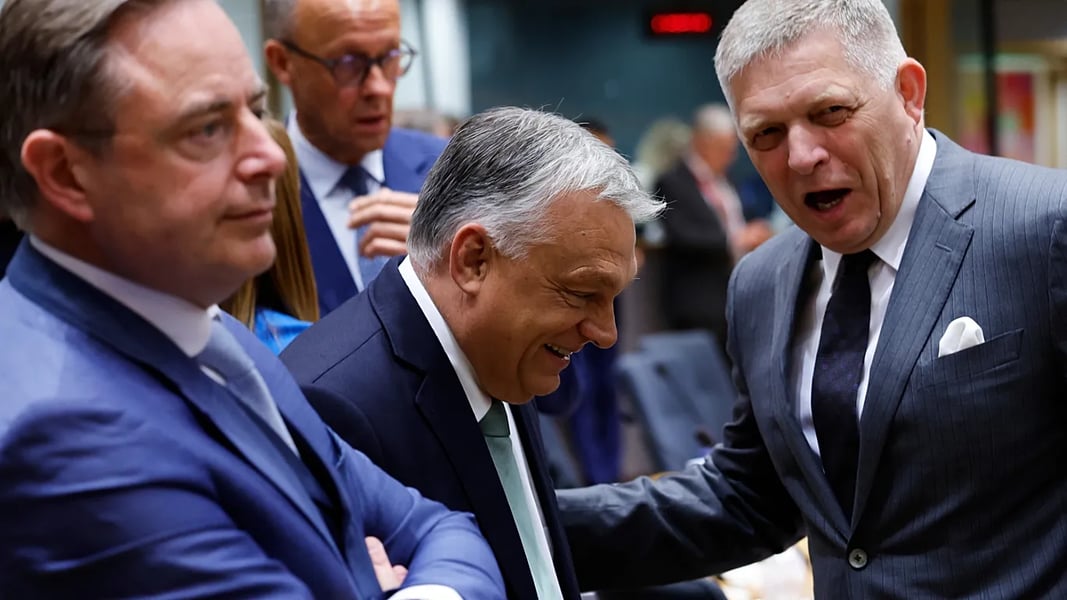 European Union leaders divided during emergency summit over Russia sanctions in 2026