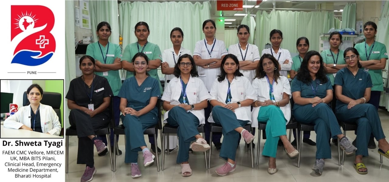 Calm in the Chaos: Women Lead the Way in Emergency Care at Bharati Hospital