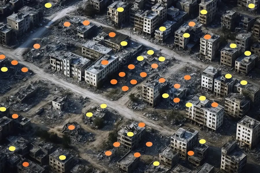 AI targeting systems used in modern warfare Gaza conflict