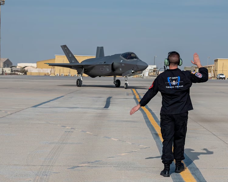 Al Dhafra Air Base UAE hosting US military aircraft targeted by Iranian missiles