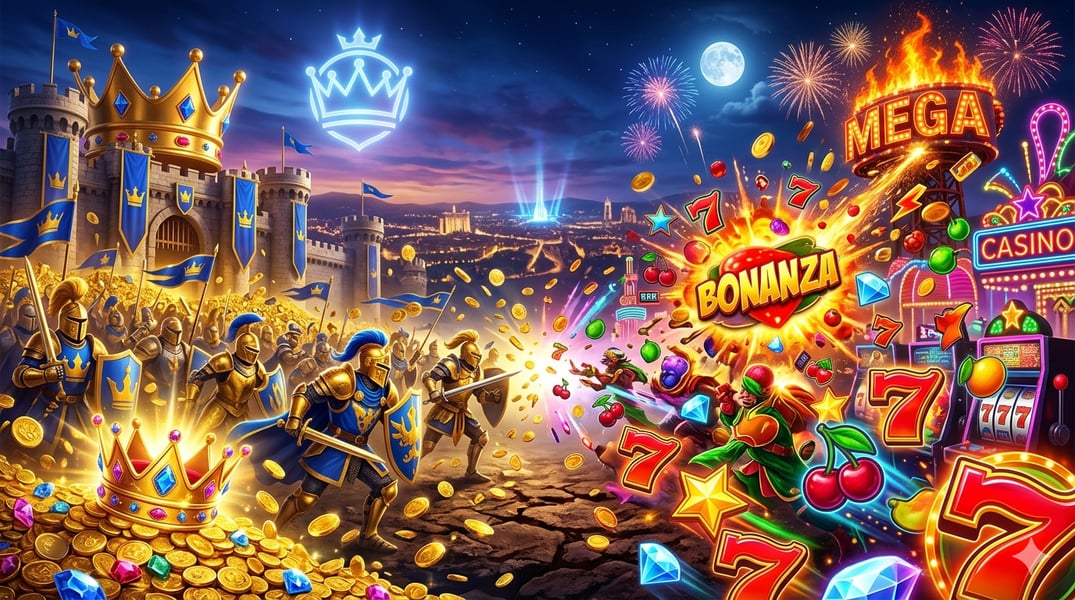 Crown Coins vs Mega Bonanza sweepstakes casino bonus comparison 2026