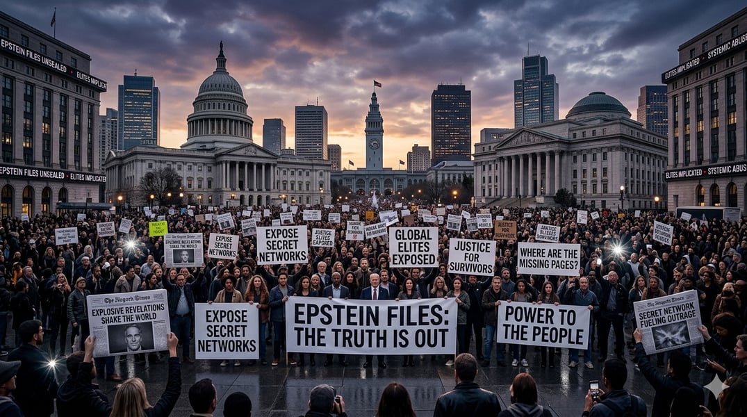 Epstein Files released by US Department of Justice showing redacted documents and missing pages controversy