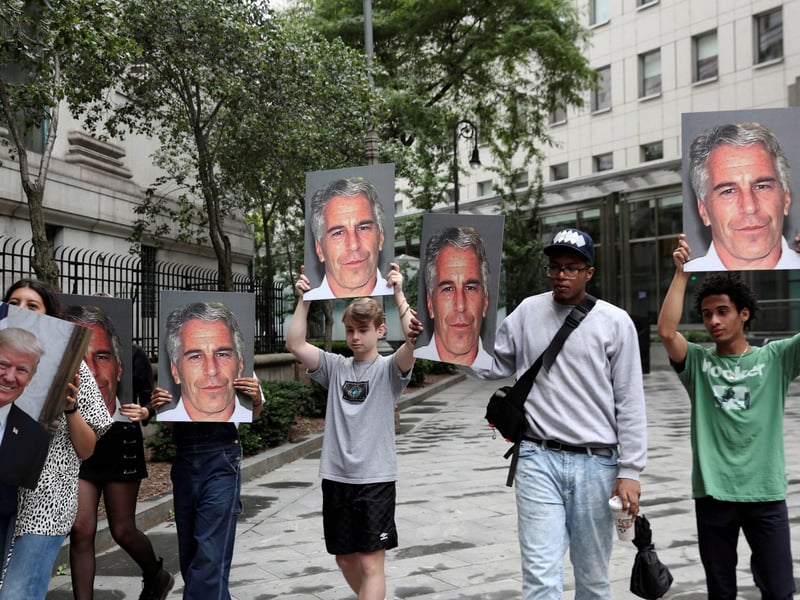 Epstein Files documents showing exposed victim details and redacted records