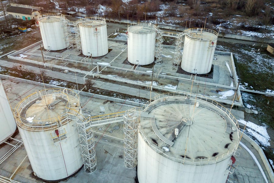EU gas storage facilities at critically low levels across Europe in 2026