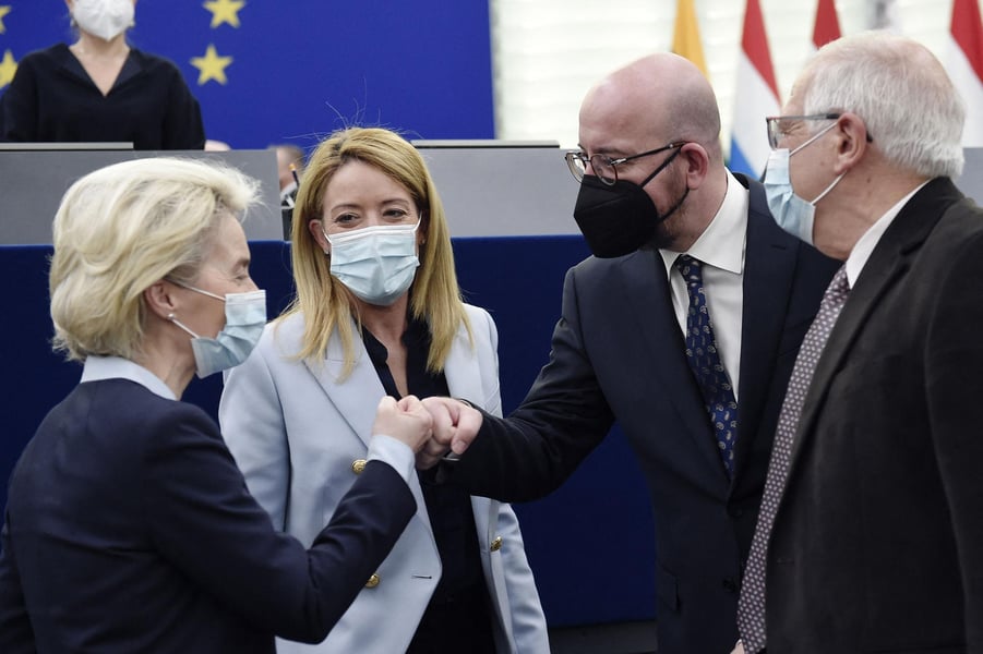 European Union leaders meeting amid divisions over Russia sanctions