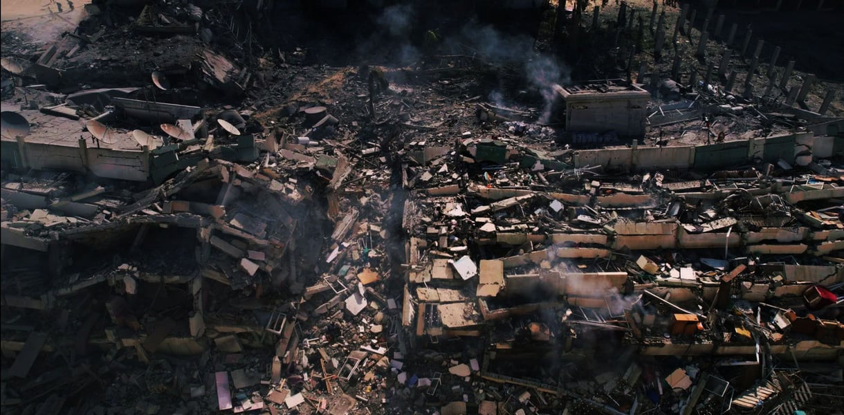 Widespread destruction in Gaza amid ongoing war and genocide allegations
