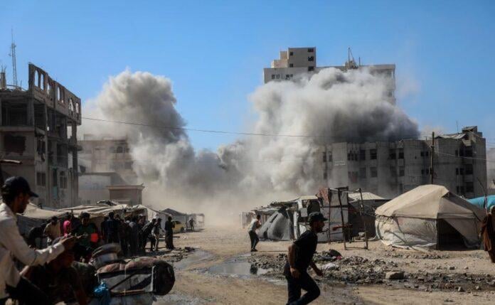International Court of Justice in The Hague as Germany withdraws support for Israel in Gaza genocide case