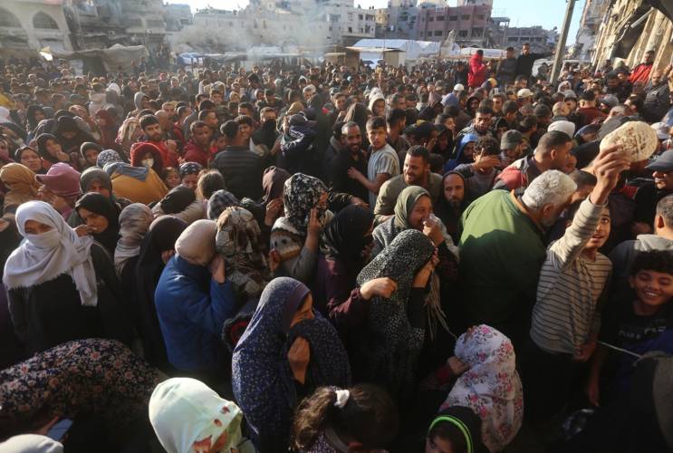 Palestinian civilians displaced multiple times during Gaza war