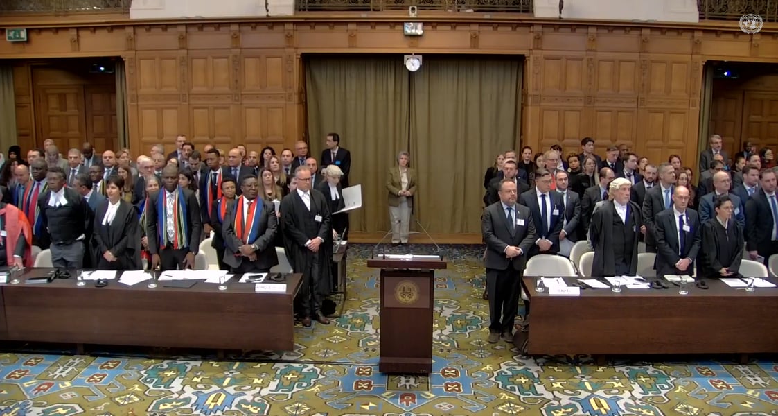 ICJ hearing on Gaza genocide case South Africa vs Israel