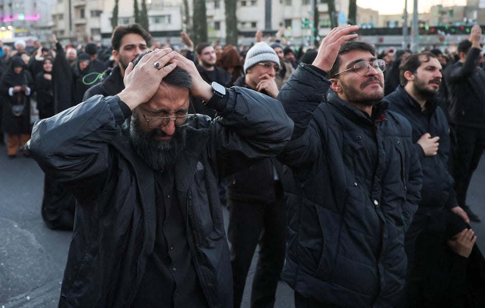 Iran Observes National Mourning Mourners in Tehran during 40-day mourning period after death of Iran’s Supreme Leader