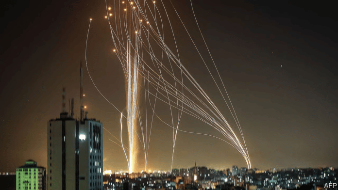 Iran launches missile barrage toward Israel during escalating Iran Israel war