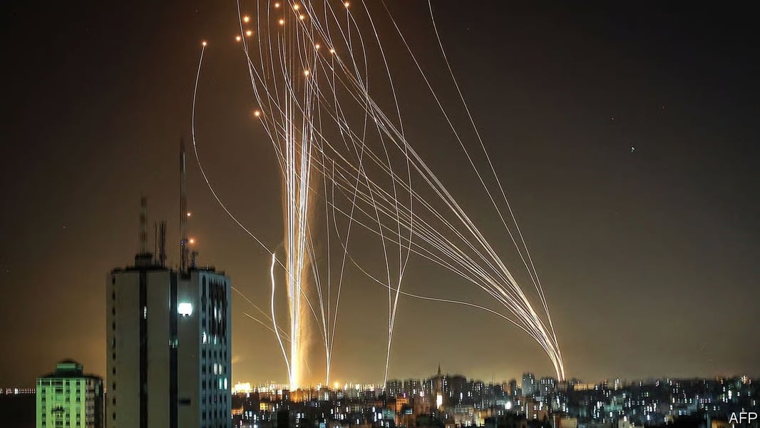 Iran launches missile barrage toward Israel during escalating Iran Israel war