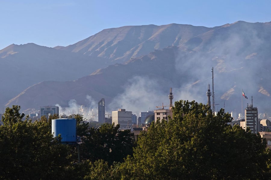 Israel attacks Iran as airstrikes hit Tehran skyline amid escalating war