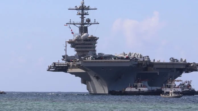 USS Abraham Lincoln aircraft carrier deployed in Middle East after Israel attacks Iran