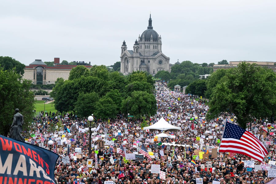 No Kings protests spread globally with demonstrations in multiple countries