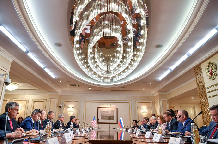 Russian State Duma delegation arrives in Washington for talks with US Congress