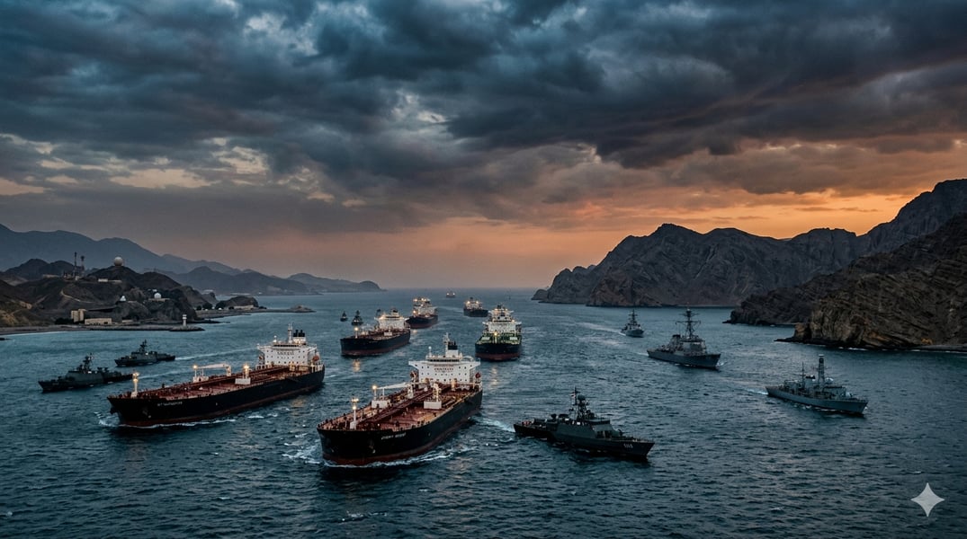 Strait of Hormuz oil route disruption amid Israel Iran war crisis
