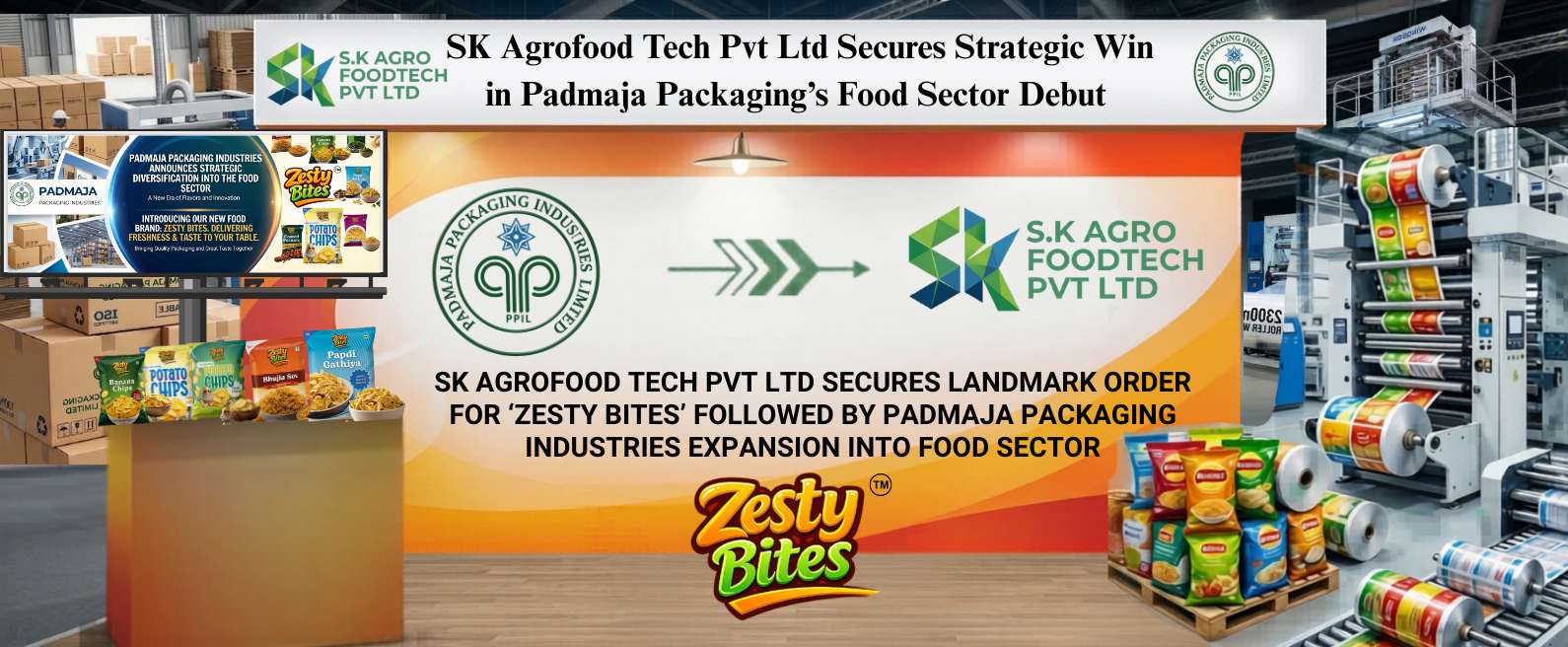 SK Agrofood Tech Pvt ltd Secures Landmark Order for 