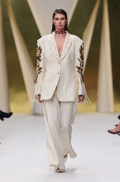 Blazer and shirt styling spring 2026 outfit