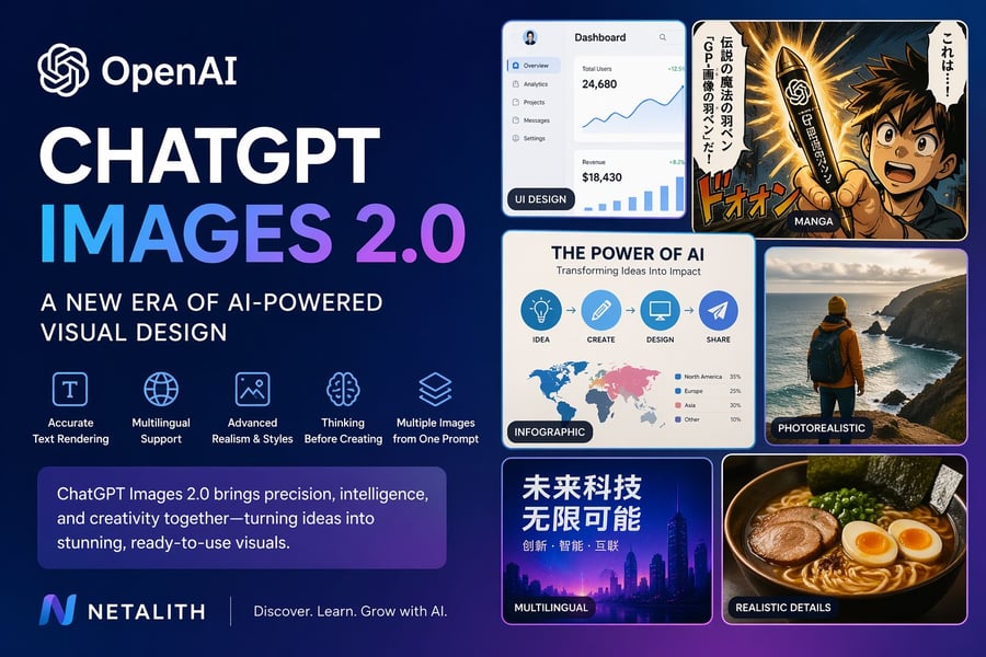 ChatGPT Images 2.0 generating realistic visuals with accurate text