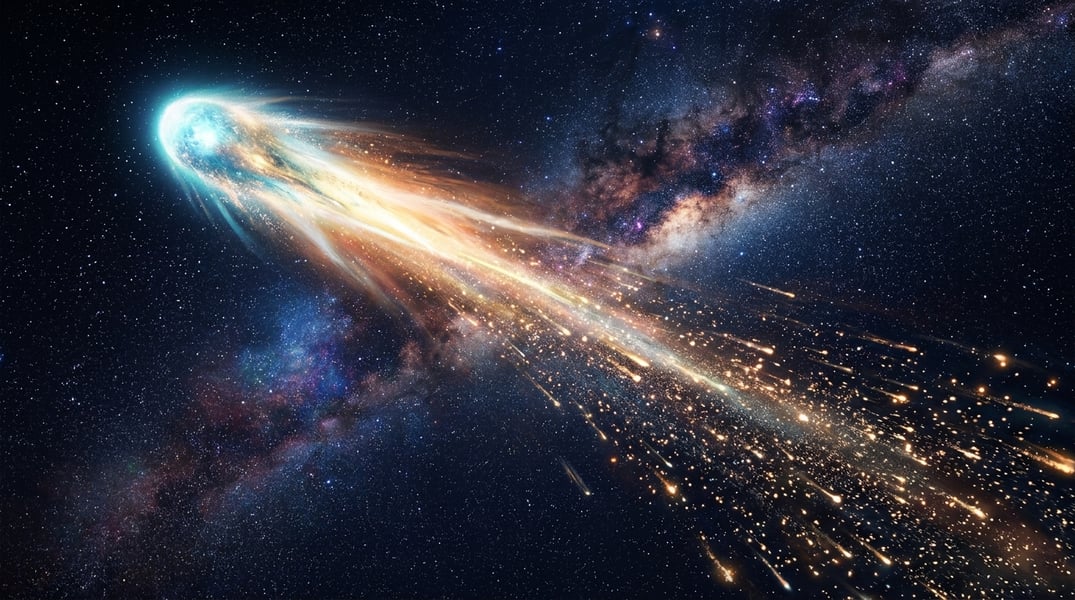 Comet Thatcher and Lyrid Meteor Origins Comet Thatcher source of Lyrid meteor shower debris trail