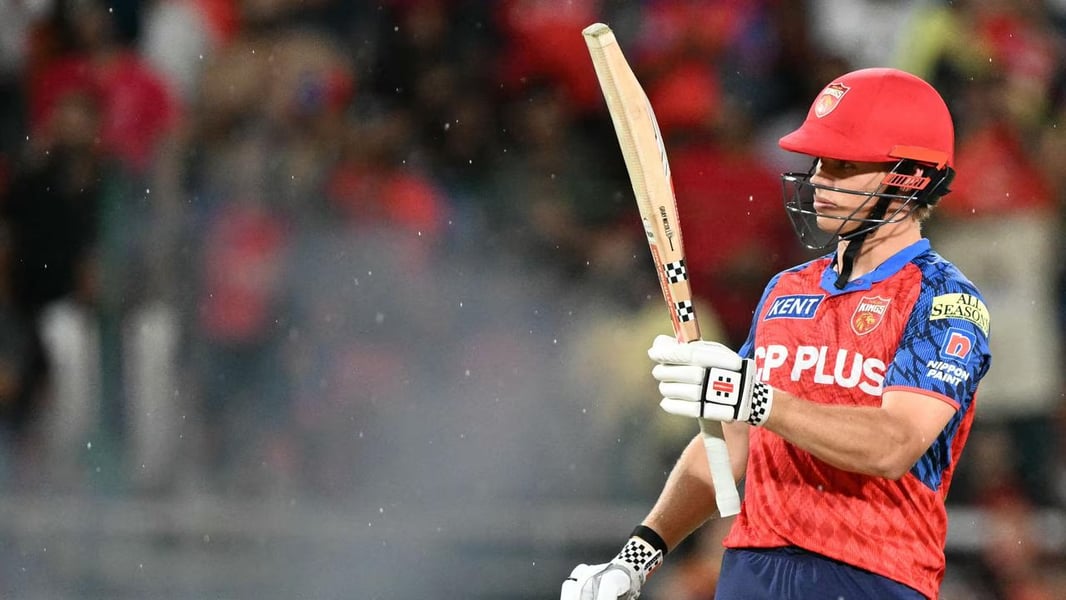 Cooper Connolly batting for Punjab Kings during IPL 2026 match against Sunrisers Hyderabad