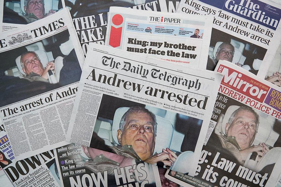 Epstein Files reveal Prince Andrew links leading to arrest and global controversy
