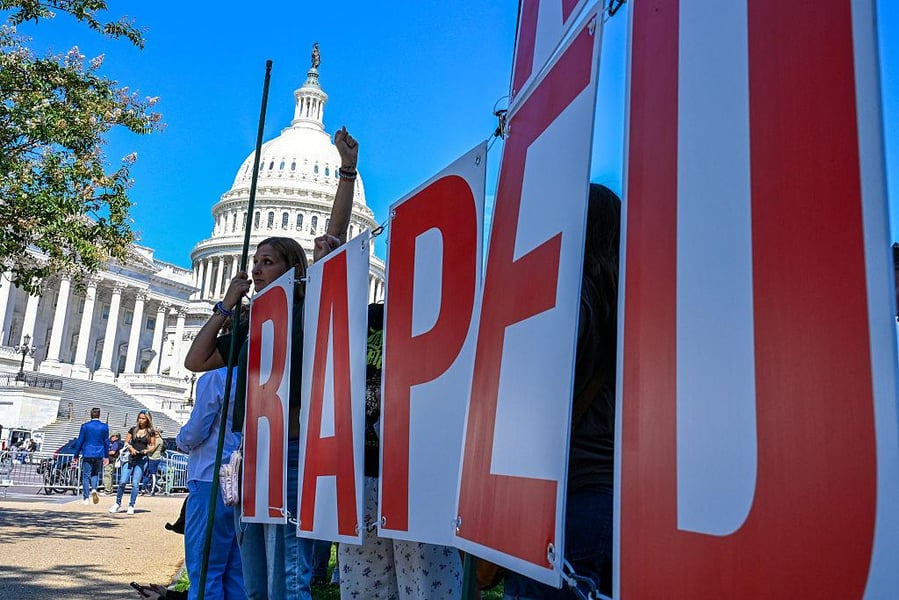 Protesters demand accountability over Epstein Files in Washington