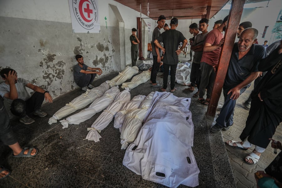 Overcrowded hospitals in Gaza treating injured civilians amid shortages