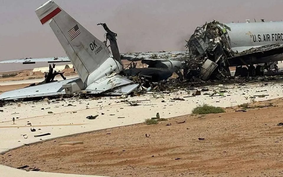Iranian city damaged after missile strikes during Israel Iran war
