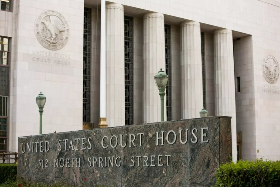 Los Angeles federal court where ketamine queen was sentenced