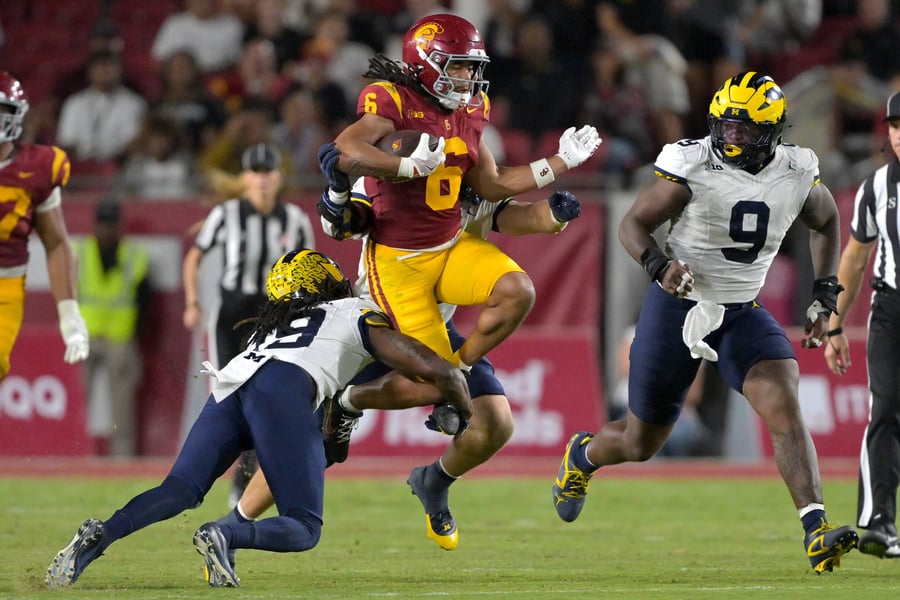Makai Lemon USC wide receiver NFL Draft 2026 prospect route running