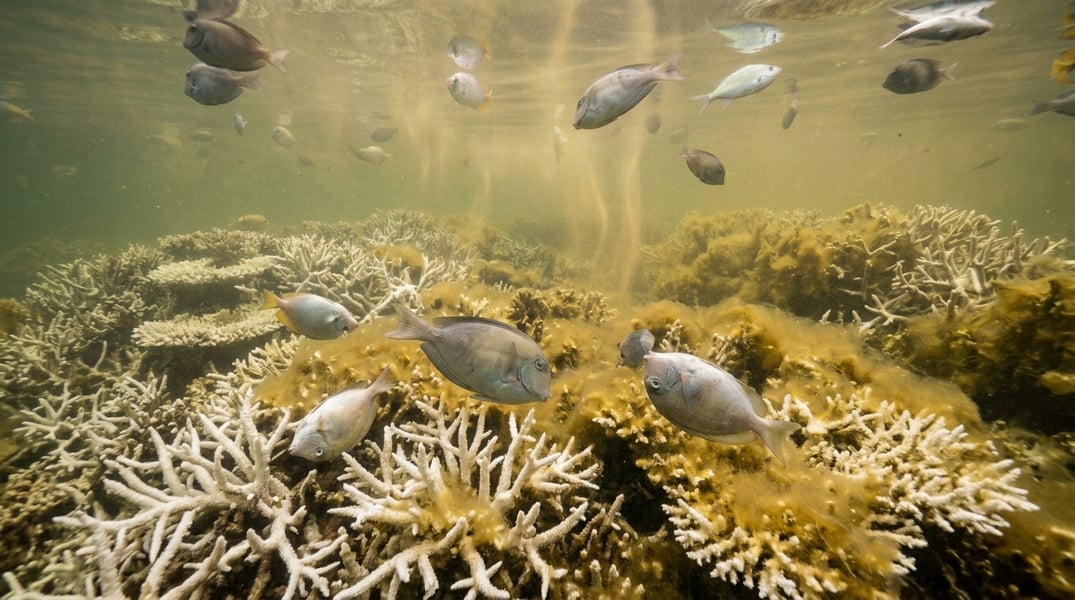 Ocean Heat Waves Threaten Marine Life Marine ecosystem damaged by rising ocean temperatures and heat waves