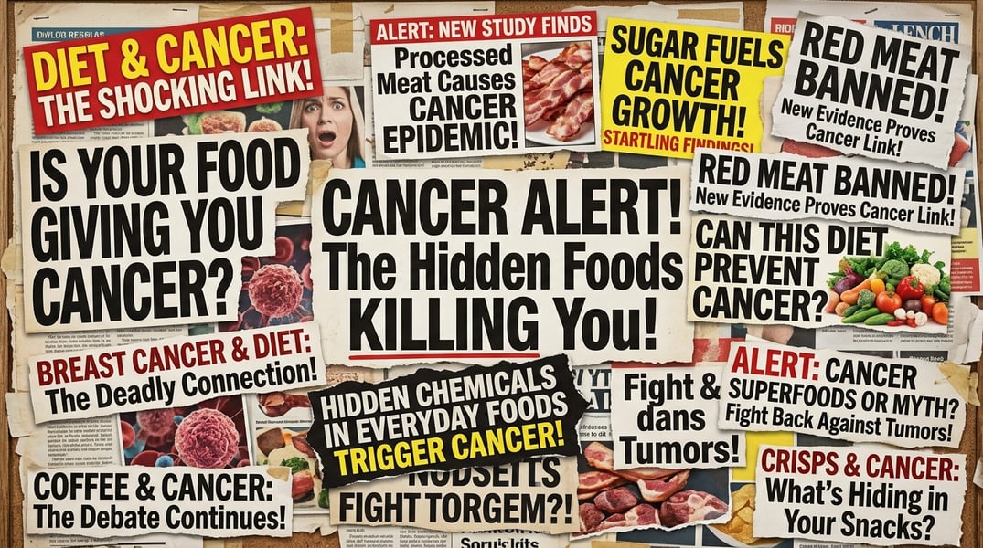 Misleading headlines about diet and cancer spread online