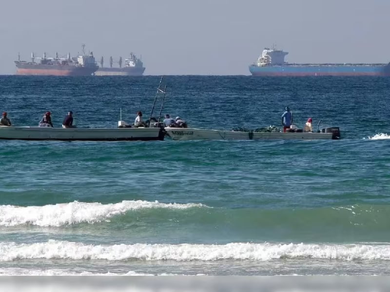 Oil tankers waiting to transit Strait of Hormuz amid toll uncertainty