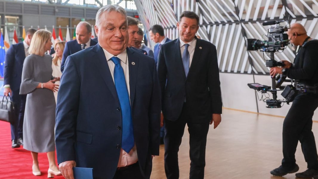 Russia Ukraine War EU leaders Hungary blocks Ukraine loan Druzhba pipeline dispute