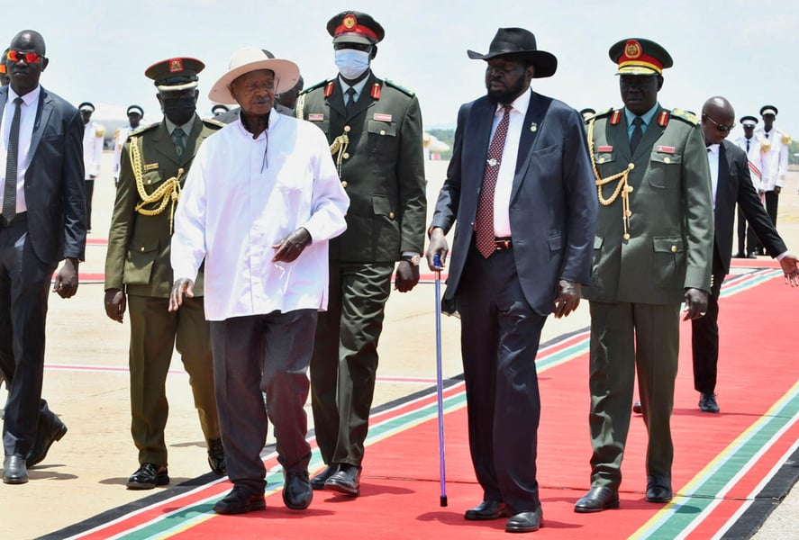 Salva Kiir after sacking South Sudan parliament speaker amid Sudan civil war fears