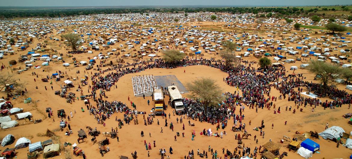 Sudan Civil War refugees living in overcrowded camps amid UK deportation policy controversy