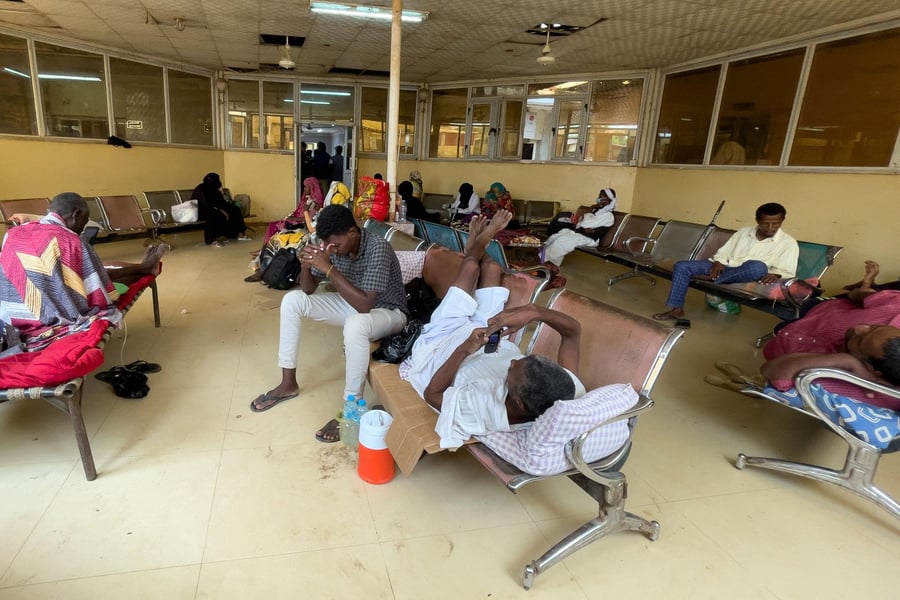 Sudan Healthcare System Collapse Amid War Destroyed hospital in Sudan after drone strike humanitarian crisis