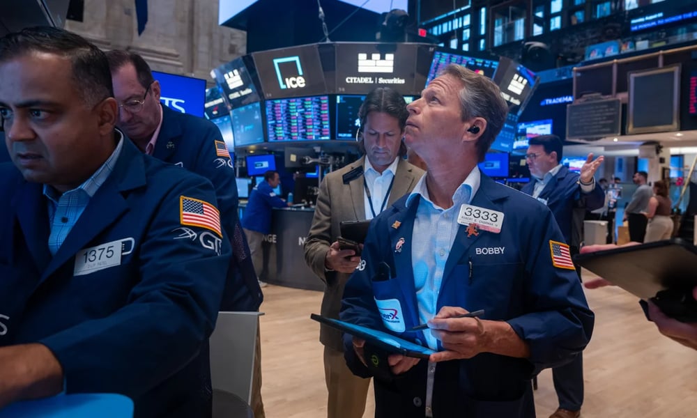Wall Street traders react to stock market rally