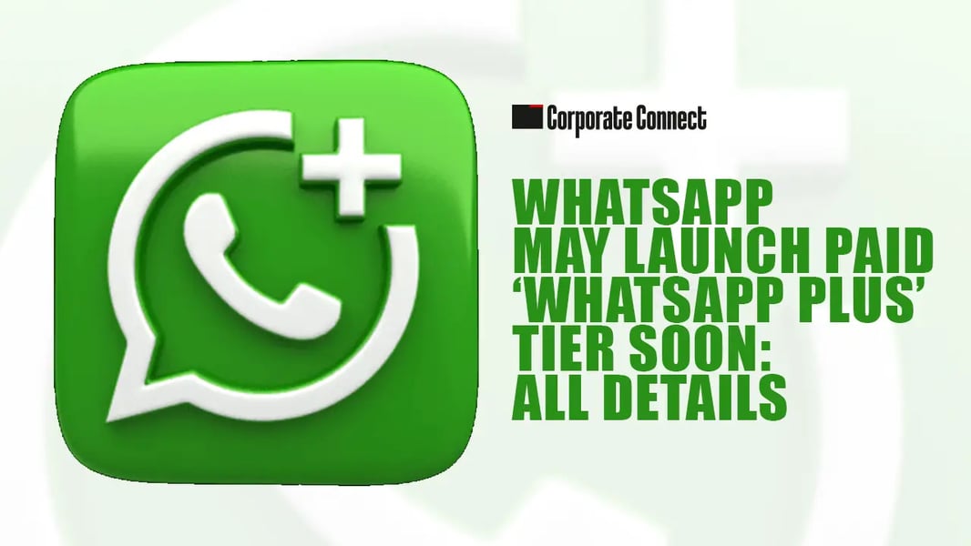 WhatsApp Plus subscription showing premium themes and paid features by Meta