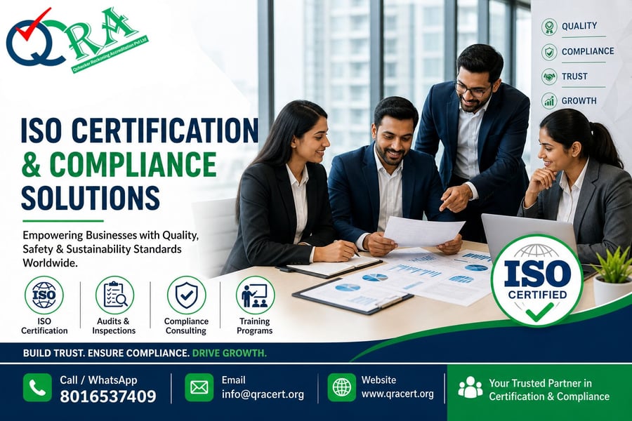 QRA Certification Strengthens Global Presence with Advanced Compliance & ISO Certification Solutions
