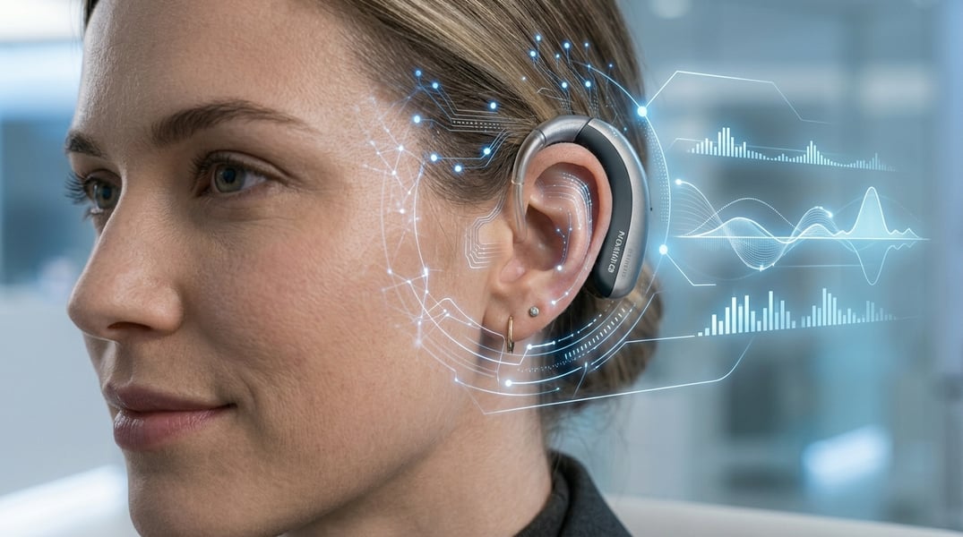 Next-generation hearing aid using artificial intelligence and brain signal processing for adaptive hearing
