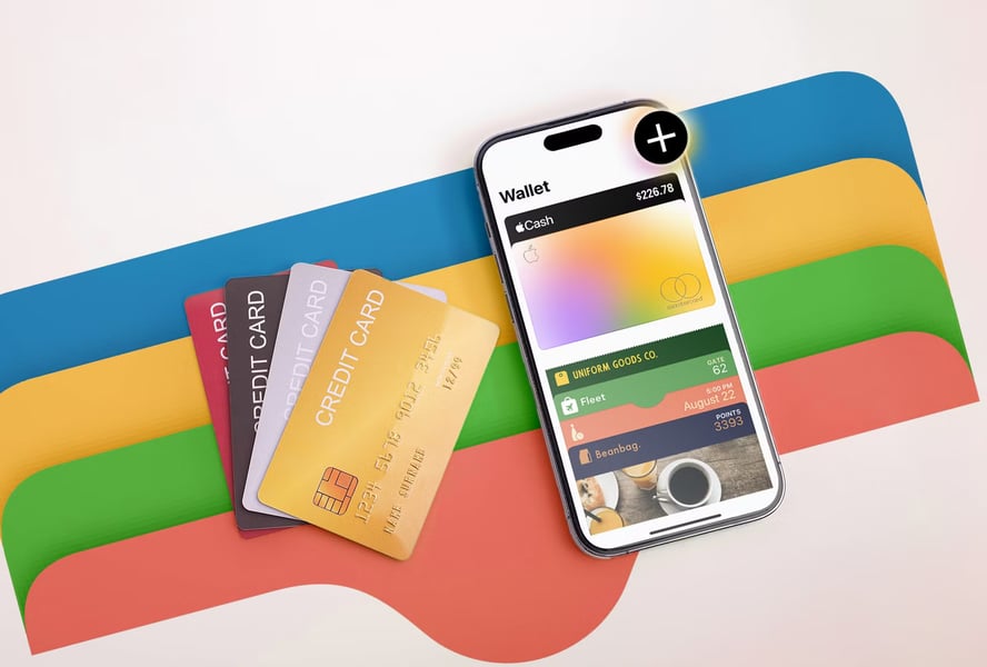Apple Card displayed in Apple Wallet app on iPhone