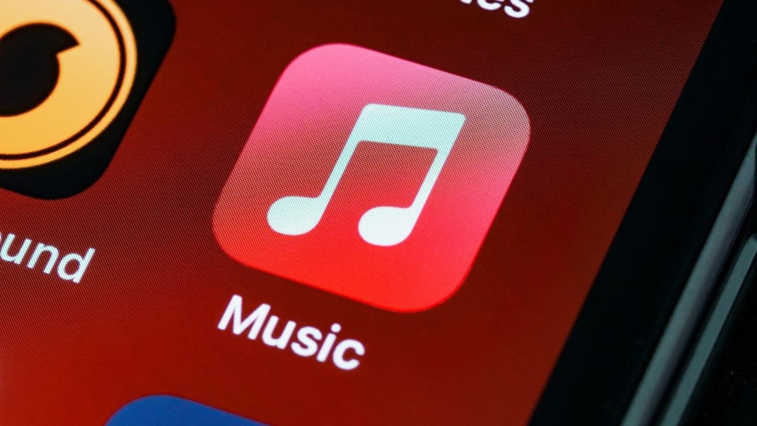 Apple Music app on iPhone showing potential free subscription tier and premium access restrictions