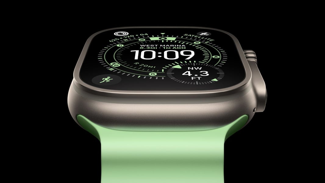 Apple Watch Ultra 4 concept showing redesigned titanium body and display in 2026 leak render