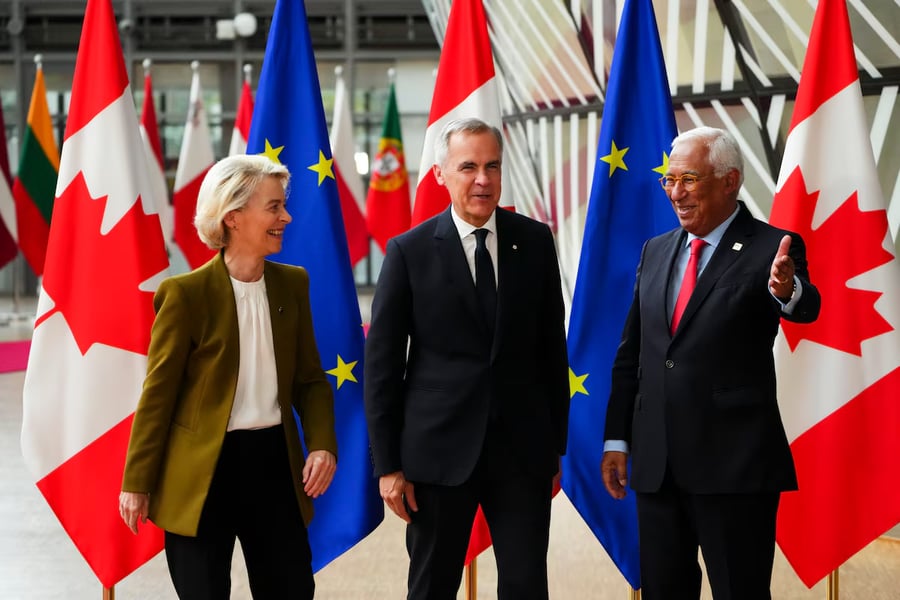 Canadian and Polish defense ministers meet as Europe expands NATO military cooperation through the EU SAFE defense fund